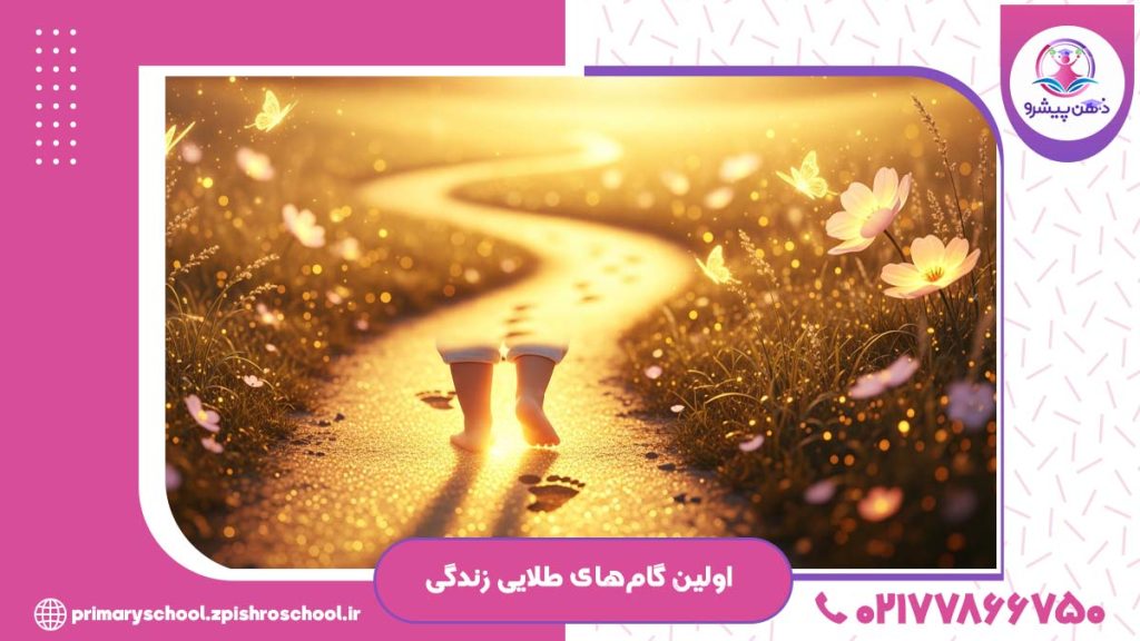 اولین گام‌های طلایی زندگی
